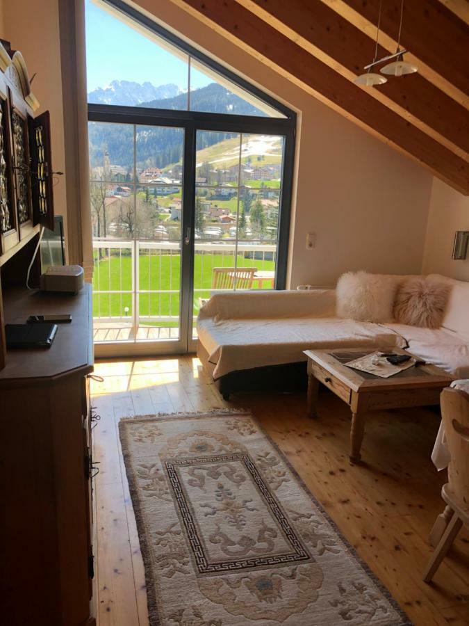 Apartmán Panoramablick Lermoos Exteriér fotografie